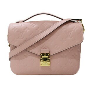 Louis Vuitton Pochette Metis Monogram Empreinte Pink Handbag Shoulder Bag